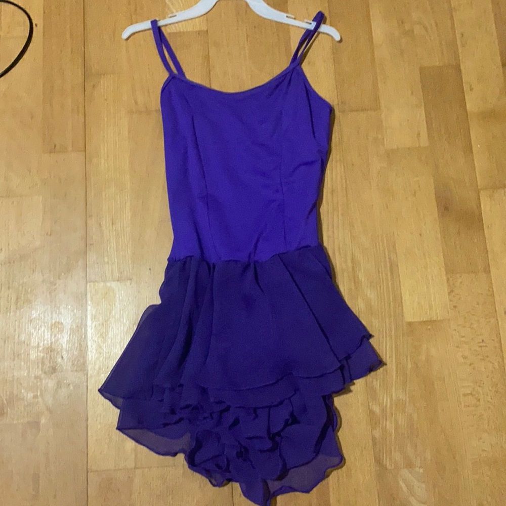 Women’s Small Purple Leotard with Skirt. Brand is Premier Collection.